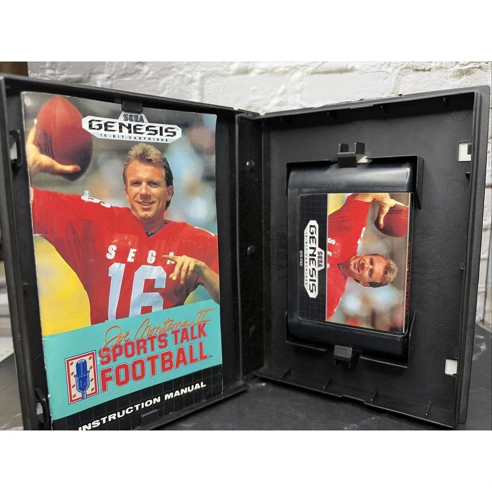 Joe Montana II Sports Talk Football (Sega Genesis, 1991) - CIB T&W